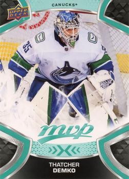 Thatcher Demko Vancouver Canucks Upper Deck MVP 2021/22 #157