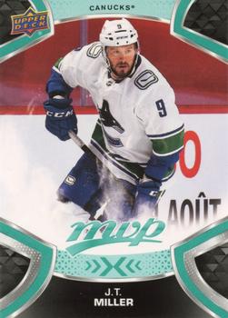 J.T. Miller Vancouver Canucks Upper Deck MVP 2021/22 #169