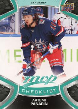 Artemi Panarin New York Rangers CL Upper Deck MVP 2021/22 #200