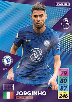 Jorginho Chelsea 2021/22 Panini Adrenalyn XL #108