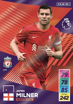 James Milner Liverpool 2021/22 Panini Adrenalyn XL #199