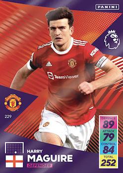 Harry Maguire Manchester United 2021/22 Panini Adrenalyn XL #229