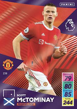 Scott McTominay Manchester United 2021/22 Panini Adrenalyn XL #238