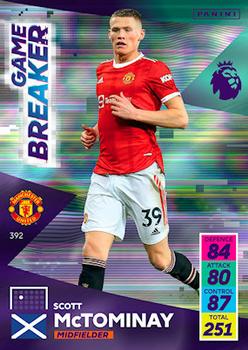 Scott McTominay Manchester United 2021/22 Panini Adrenalyn XL Game Breaker #392