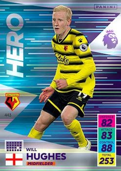Will Hughes Watford 2021/22 Panini Adrenalyn XL Hero #443