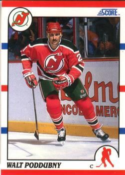 Walt Poddubny New Jersey Devils Score 1990/91 American #278