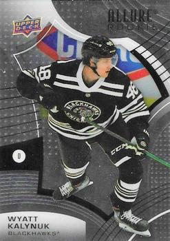 Wyatt Kalynuk Chicago Blackhawks Upper Deck Allure 2021/22 Rookie #117