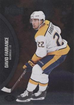 David Farrance Nashville Predators Skybox Metal Universe 2021/22 Rookie #167