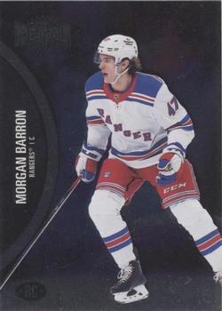 Morgan Barron New York Rangers Skybox Metal Universe 2021/22 Rookie #168