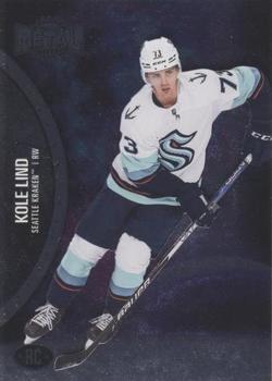 Kole Lind Seattle Kraken Skybox Metal Universe 2021/22 Rookie #193