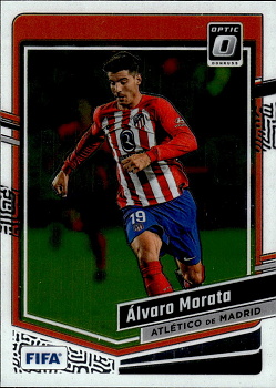 Alvaro Morata Atletico Madrid Panini Donruss Soccer 2023/24 Optic #111