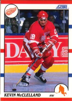 Kevin McClelland Detroit Red Wings Score 1990/91 American #287