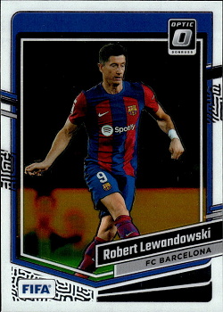 Robert Lewandowski FC Barcelona Panini Donruss Soccer 2023/24 Optic #113