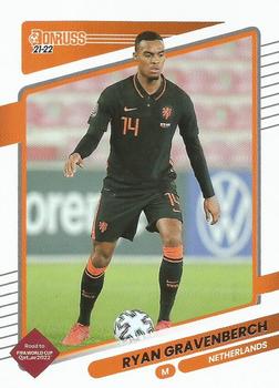 Ryan Gravenberch Netherlands Panini Donruss Road to Qatar 2021/22 #96