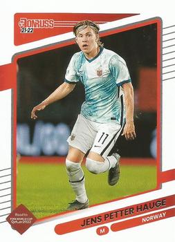 Jens Petter Hauge Norway Panini Donruss Road to Qatar 2021/22 #104