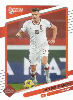 Jan Bednarek Poland Panini Donruss Road to Qatar 2021/22 #110