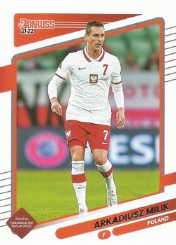 Arkadiusz Milik Poland Panini Donruss Road to Qatar 2021/22 #114