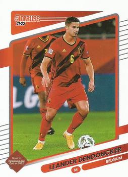 Leander Dendoncker Belgium Panini Donruss Road to Qatar 2021/22 #126