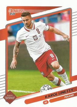 Karol Linetty Poland Panini Donruss Road to Qatar 2021/22 #127