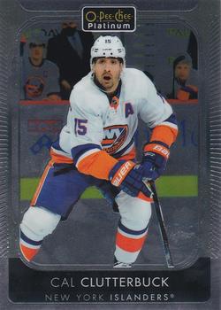 Cal Clutterbuck New York Islanders Upper Deck O-Pee-Chee Platinum 2021/22 #95
