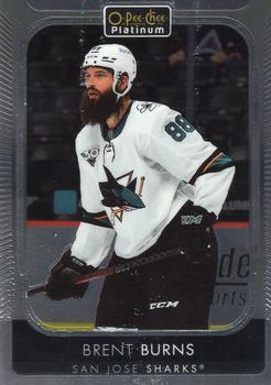 Brent Burns San Jose Sharks Upper Deck O-Pee-Chee Platinum 2021/22 #124