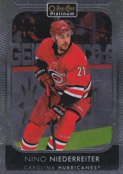 Nino Niederreiter Carolina Hurricanes Upper Deck O-Pee-Chee Platinum 2021/22 #136