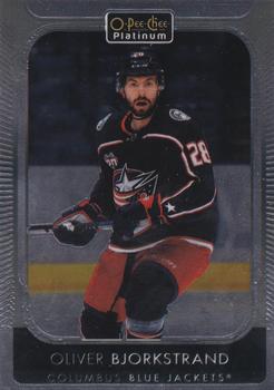 Oliver Bjorkstrand Columbus Blue Jackets Upper Deck O-Pee-Chee Platinum 2021/22 #157
