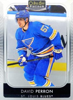 David Perron St. Louis Blues Upper Deck O-Pee-Chee Platinum 2021/22 #171