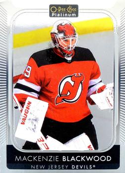 Mackenzie Blackwood New Jersey Devils Upper Deck O-Pee-Chee Platinum 2021/22 #174