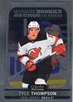 Tyce Thompson New Jersey Devils Upper Deck O-Pee-Chee Platinum 2021/22 Marquee Rookies #220