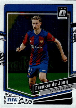Frenkie de Jong FC Barcelona Panini Donruss Soccer 2023/24 Optic #114