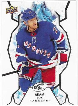 Adam Fox New York Rangers Upper Deck Ice 2021/22 #78