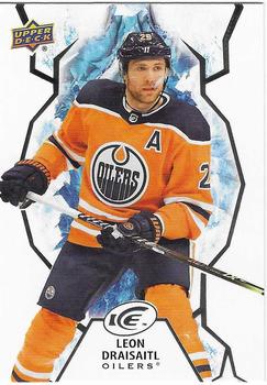 Leon Draisaitl Edmonton Oilers Upper Deck Ice 2021/22 #88