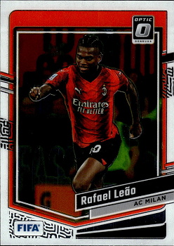 Rafael Leao A.C. Milan Panini Donruss Soccer 2023/24 Optic #129