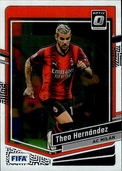 Theo Hernandez A.C. Milan Panini Donruss Soccer 2023/24 Optic #132