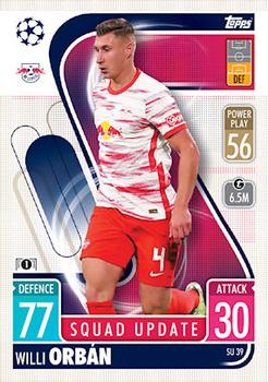 Willi Orban RB Leipzig 2021/22 Topps Match Attax ChL Extra Squad Update #SU39