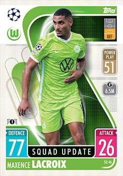 Maxence Lacroix VfL Wolfsburg 2021/22 Topps Match Attax ChL Extra Squad Update #SU46