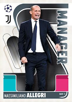 Massimiliano Allegri Juventus FC 2021/22 Topps Match Attax ChL Extra Manager #MAN15