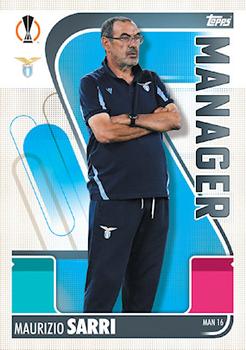 Maurizio Sarri Lazio Roma 2021/22 Topps Match Attax ChL Extra Manager #MAN16