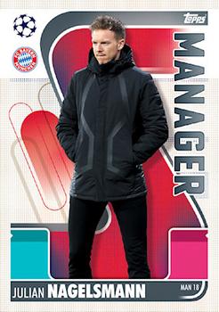 Julian Nagelsmann Bayern Munchen 2021/22 Topps Match Attax ChL Extra Manager #MAN18