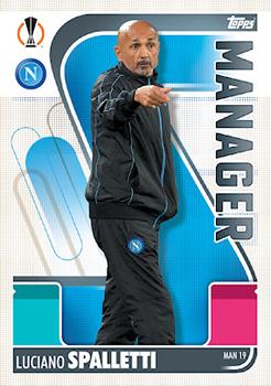 Luciano Spalletti SSC Napoli 2021/22 Topps Match Attax ChL Extra Manager #MAN19