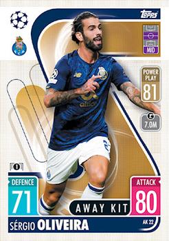 Sergio Oliveira FC Porto 2021/22 Topps Match Attax ChL Extra Away Kit #AK22