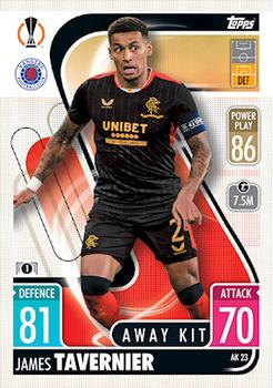 James Tavernier Rangers 2021/22 Topps Match Attax ChL Extra Away Kit #AK23