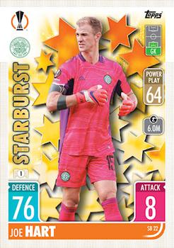 Joe Hart Celtic Glasgow 2021/22 Topps Match Attax ChL Extra Starburst #SB22