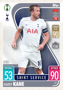 Harry Kane Tottenham Hotspur 2021/22 Topps Match Attax ChL Extra Shirt Service #SS07