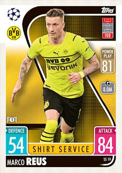 Marco Reus Borussia Dortmund 2021/22 Topps Match Attax ChL Extra Shirt Service #SS19