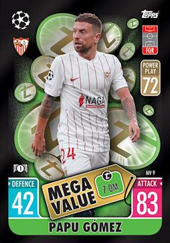 Papu Gomez Sevilla FC 2021/22 Topps Match Attax ChL Extra Mega Value #MV09