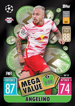 Angelino RB Leipzig 2021/22 Topps Match Attax ChL Extra Mega Value #MV14