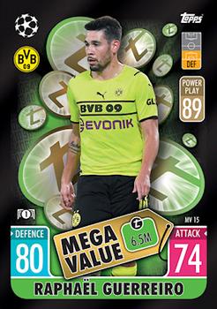 Raphael Guerreiro Borussia Dortmund 2021/22 Topps Match Attax ChL Extra Mega Value #MV15