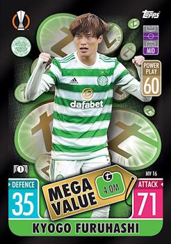 Kyogo Furuhashi Celtic Glasgow 2021/22 Topps Match Attax ChL Extra Mega Value #MV16